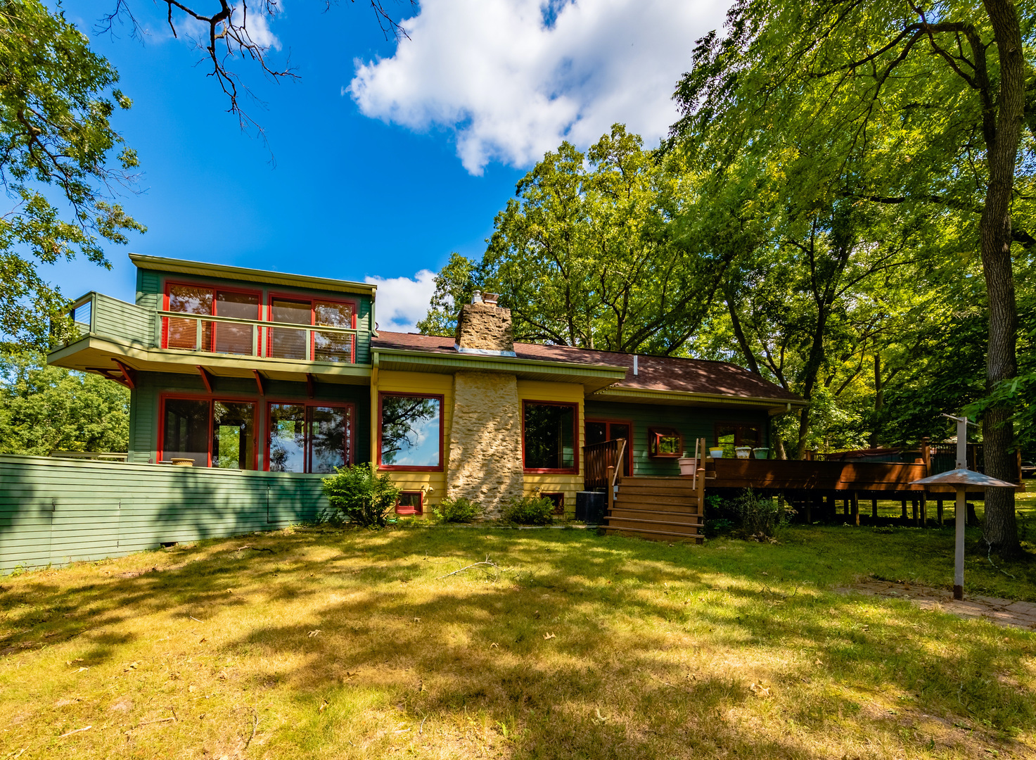1950 North River Road Oregon, IL 61061 - Photo 4 of 13 a front view of a house with garden