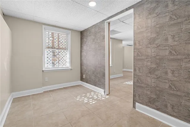 a view of a furniture and window in a room
