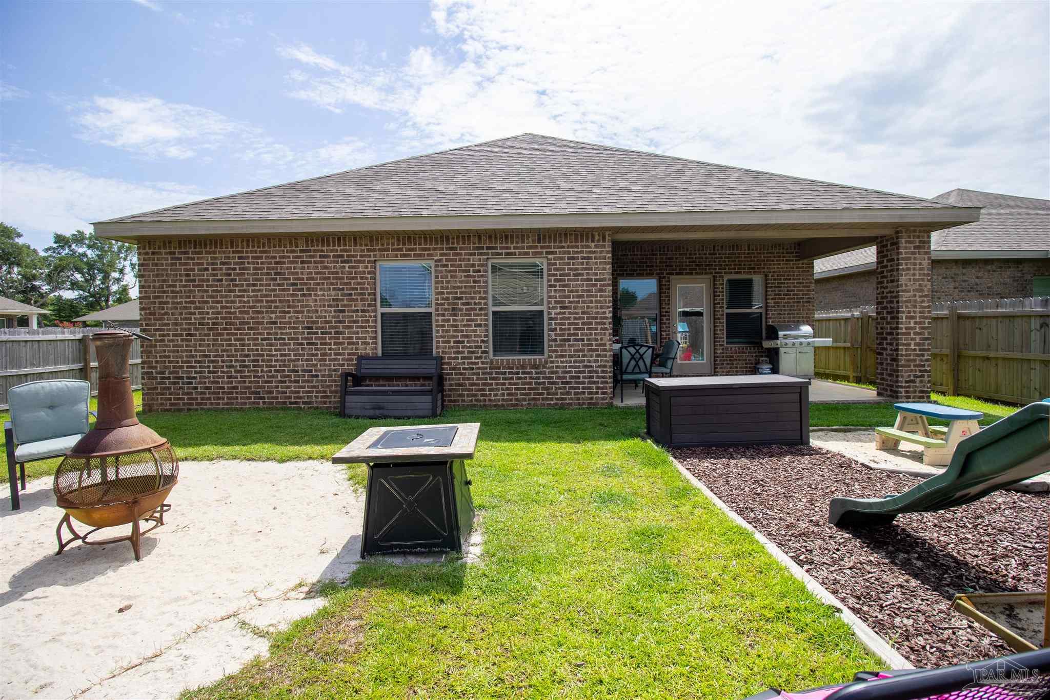 5375 Red Shoulder Road Milton, FL 32571 - Photo 36 of 38 a view of outdoor space yard deck and patio