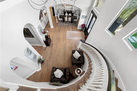 a view of room walk in closet and window