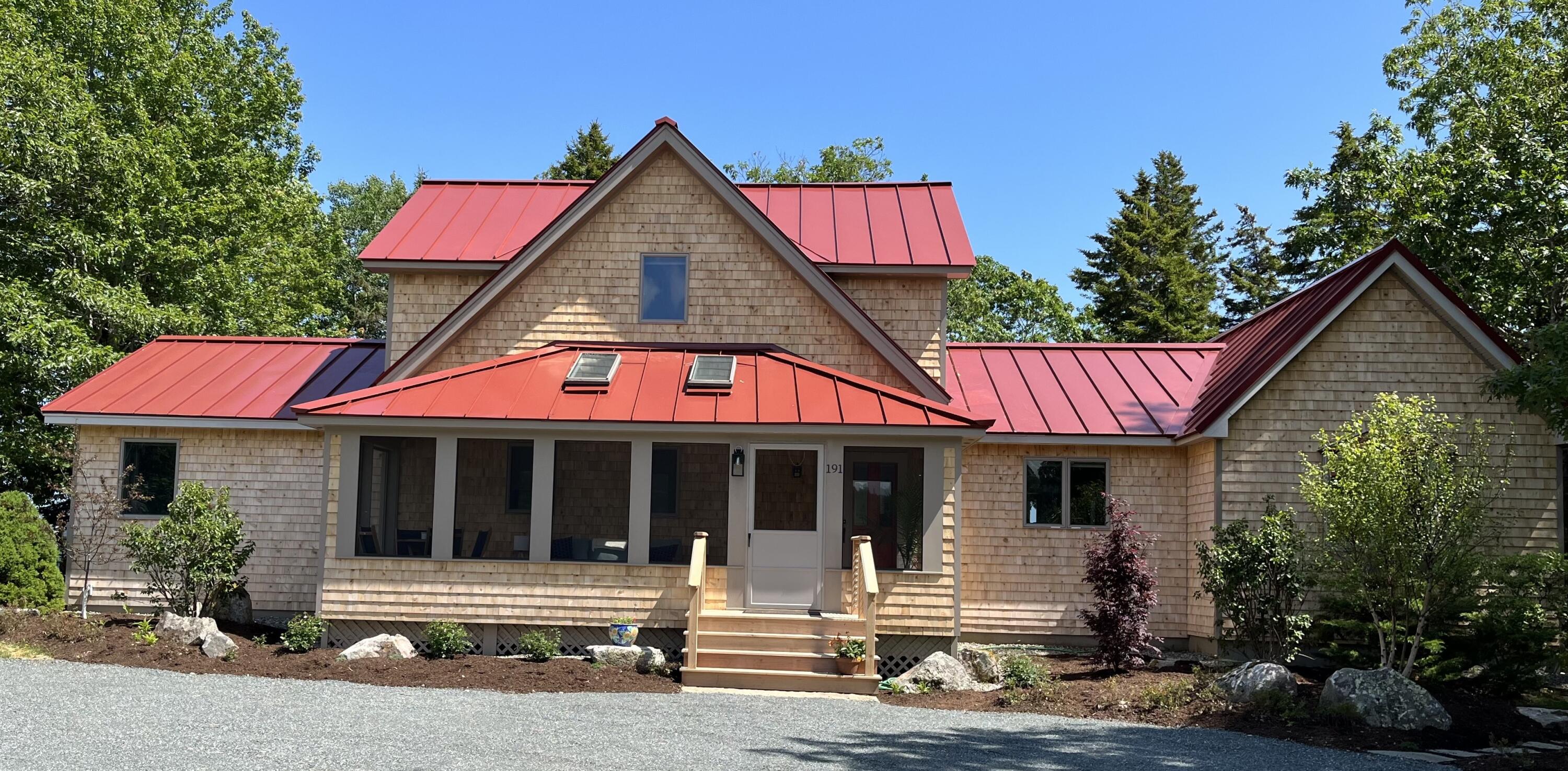 191 Woods Point Road Blue Hill, ME 04614 - Photo 33 of 38 BHBPR_Wood's Point_Exterior from Drivewa