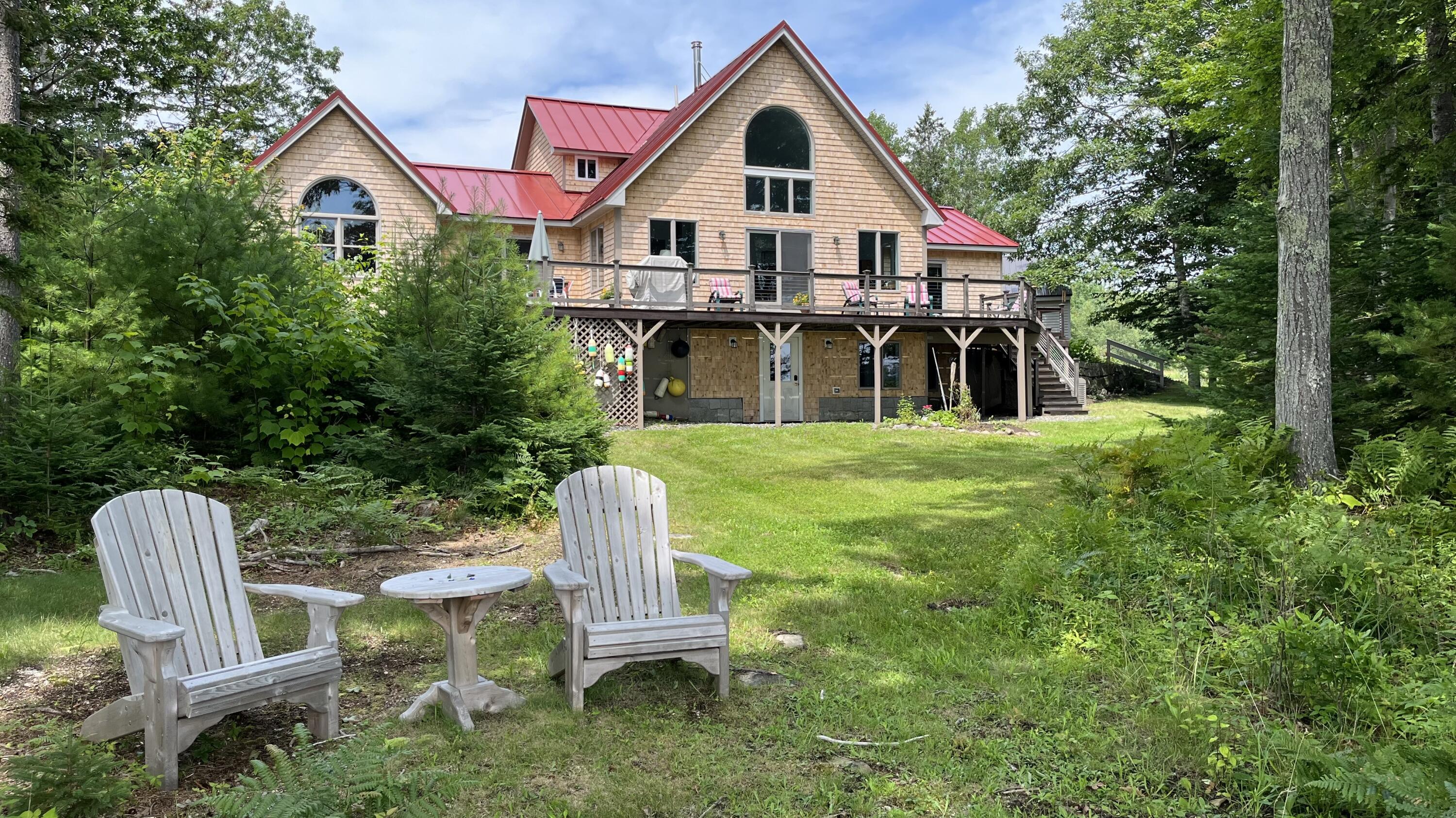 191 Woods Point Road Blue Hill, ME 04614 - Photo 35 of 38 BHBPR_Woods Point House_from beach
