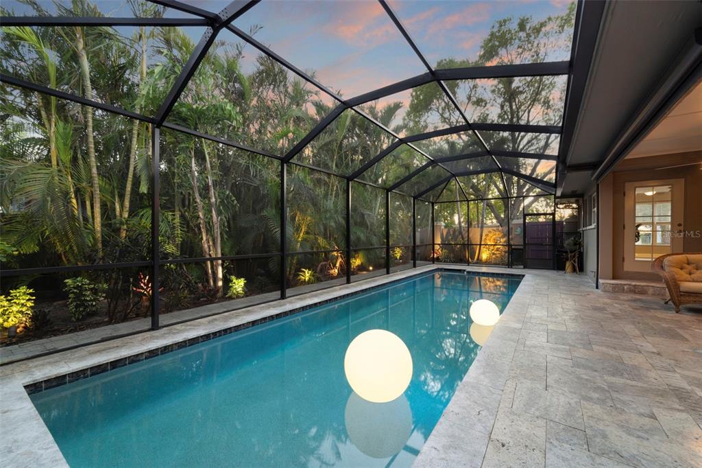 2814 47th Street South Gulfport, FL 33711 - Photo 19 of 57 a view of a swimming pool with a patio