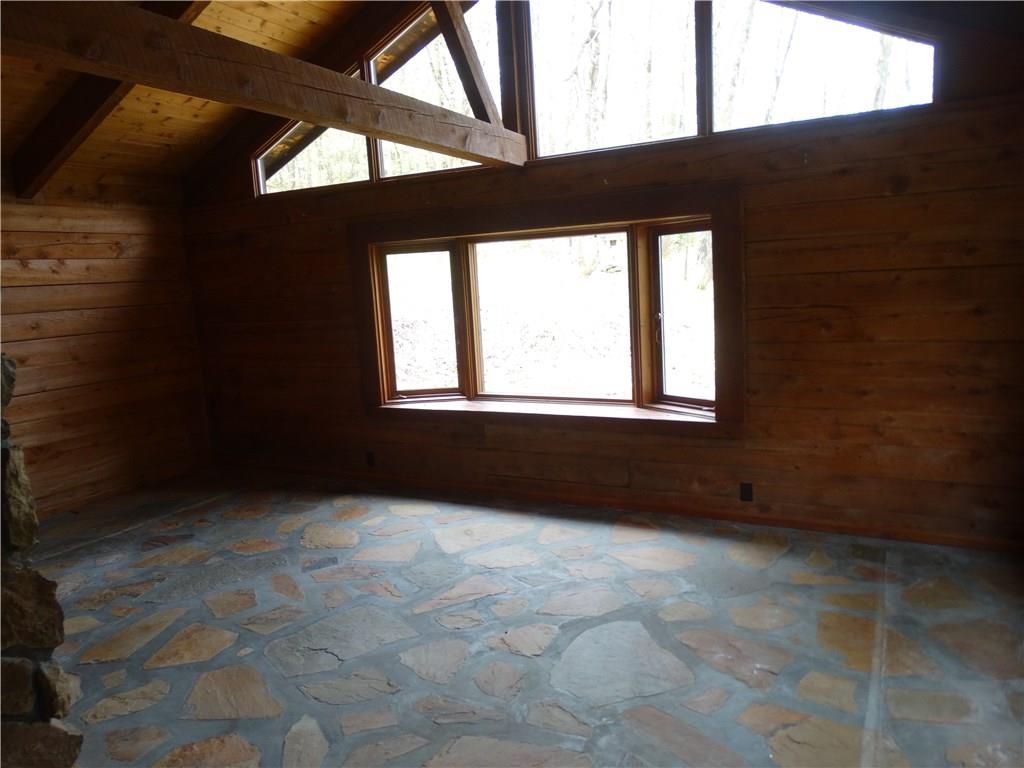 132 Christy Road Saxonburg, PA 16056 - Photo 5 of 23 Large open Living Room surrounded by large windows on all sides