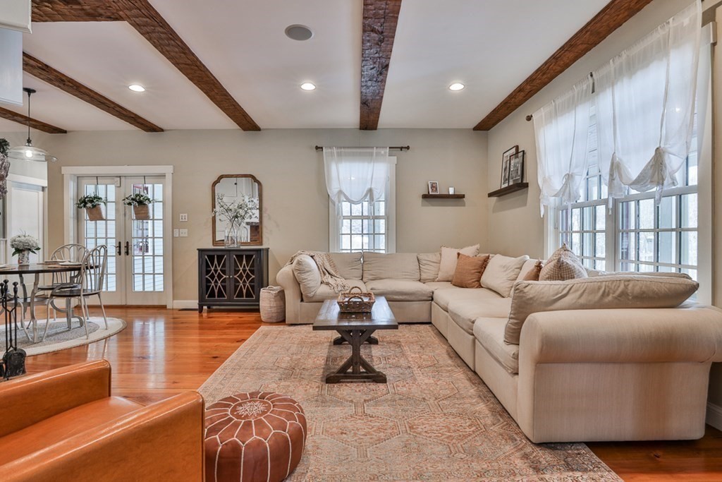 339 Stow Road Harvard, MA 01451 - Photo 18 of 40 a living room with furniture and wooden floor