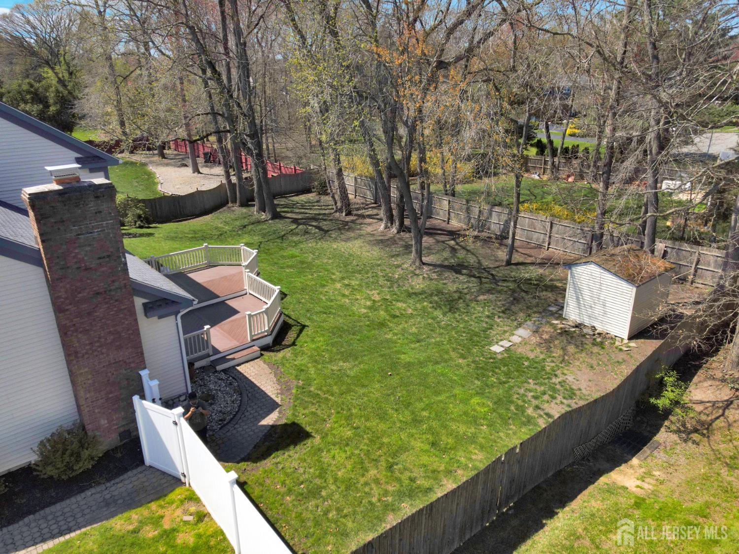 27 Oakland Road Old Bridge, NJ 08857 - Photo 12 of 39 a view of a garden with sitting area