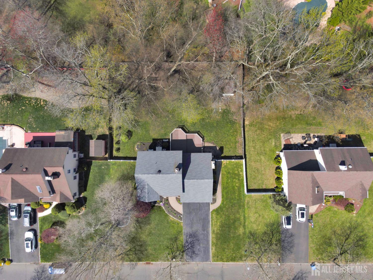 27 Oakland Road Old Bridge, NJ 08857 - Photo 15 of 39 an aerial view of a house with garden space and street view