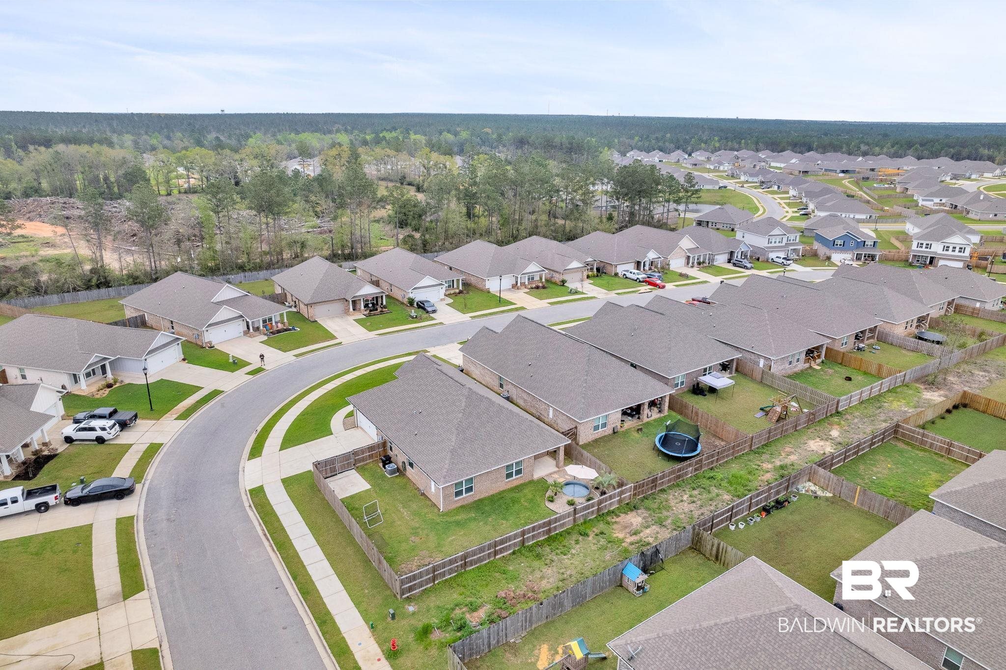 31650 Memphis Loop Daphne, AL 36527 - Photo 60 of 68 Aerial view of residential area