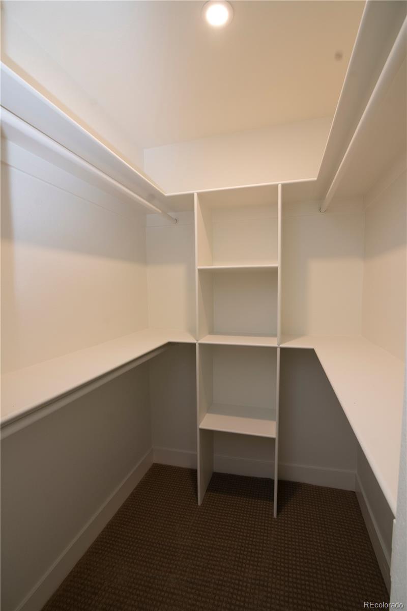 2831 Perry Street Denver, CO 80212 - Photo 23 of 29 a view of an empty walk in closet