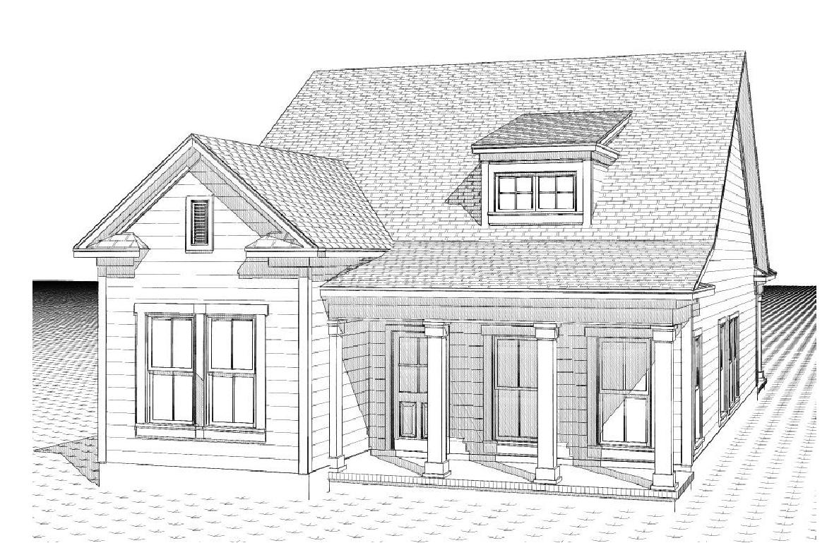 2719 August Road Johns Island, SC 29455 - Photo 11 of 11 LOT 27-2D RENDERING 3D ELEV