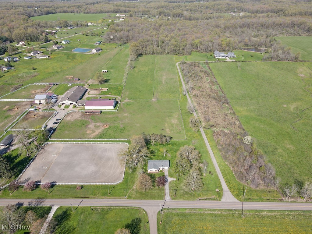 3464 South Bailey Road North Jackson, OH 44451 - Photo 8 of 33 Drone / aerial view featuring a rural view