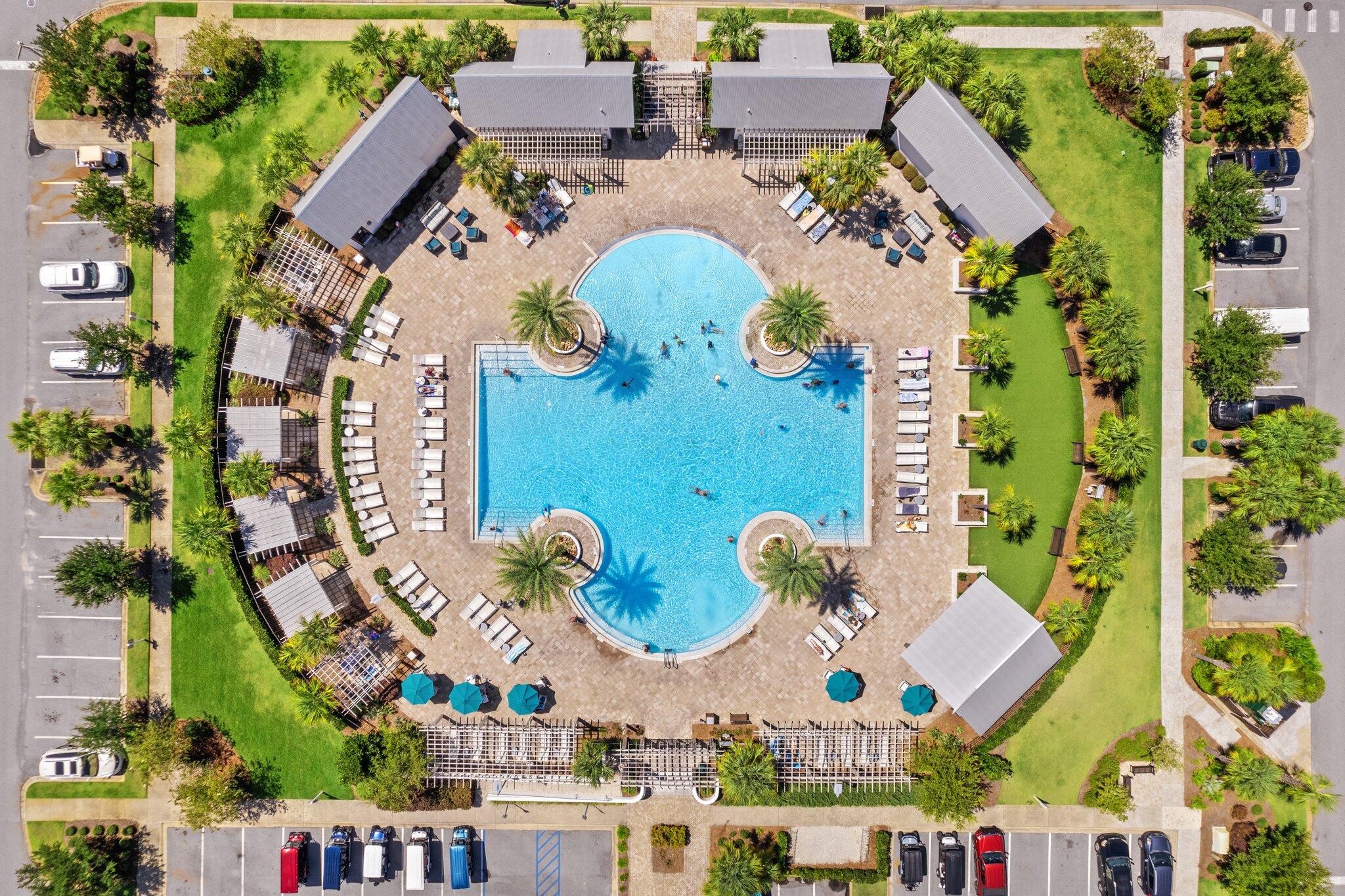 89 Pine Lands Loop Inlet Beach, Unit C Inlet Beach, FL 32461 - Photo 36 of 65 an aerial view of multiple house