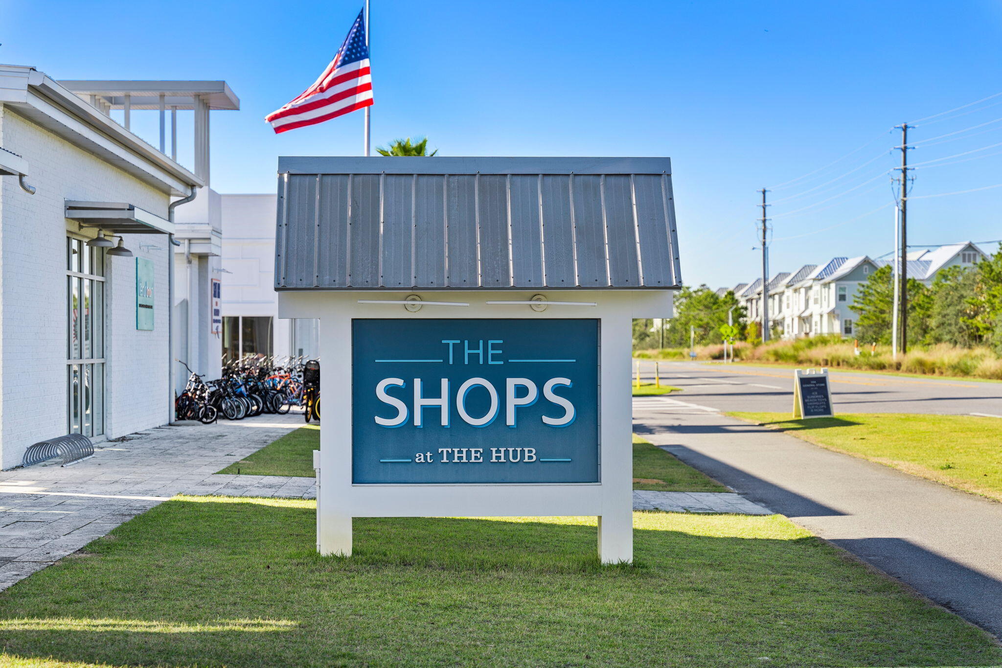 89 Pine Lands Loop Inlet Beach, Unit C Inlet Beach, FL 32461 - Photo 58 of 65 a sign that is on the side of the house