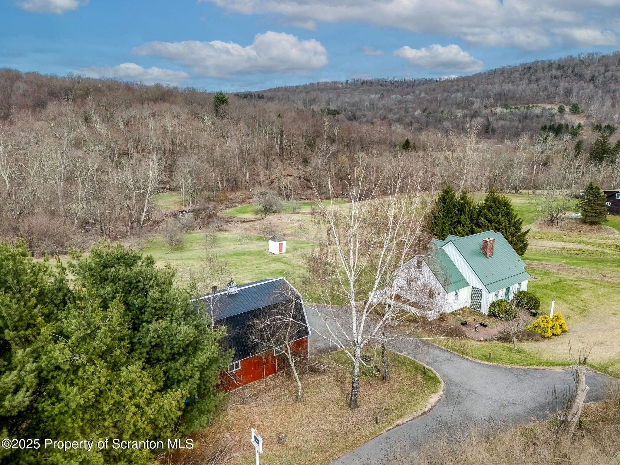 4458 Creek Road Harford, PA 18823 - Photo 54 of 62 Areal from the fron