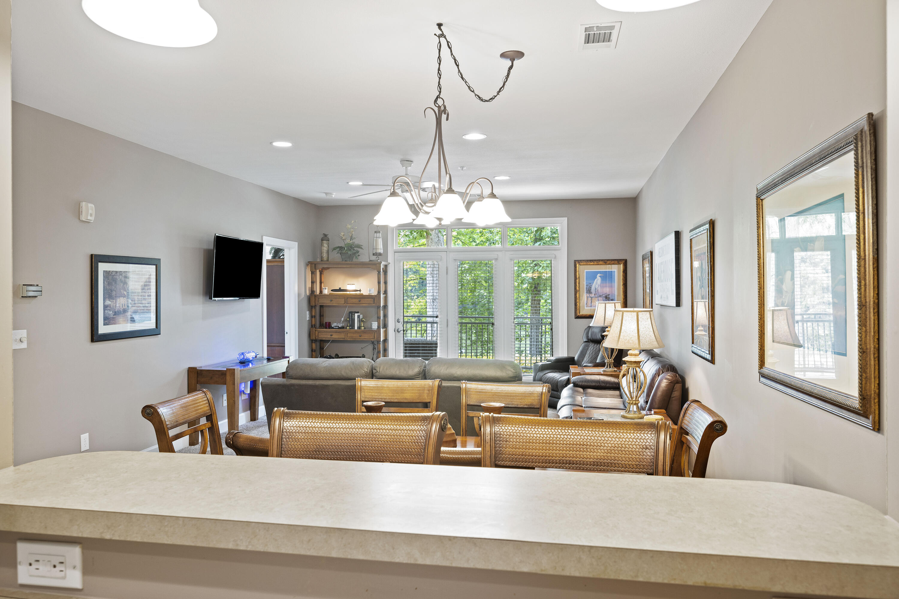 145 Ballard Lane Santee, SC 29142 - Photo 11 of 36 View from Kitchen Pass Through