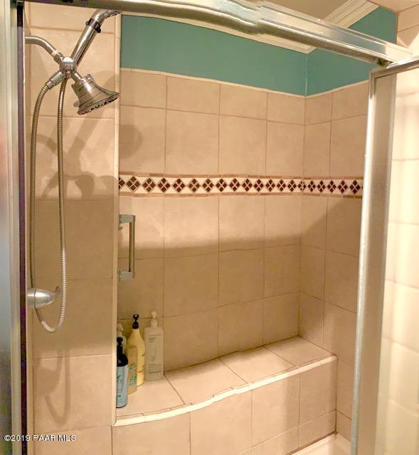 2254 Hillside Loop Road Prescott, AZ 86301 - Photo 34 of 42 Tile Shower wtih bench seat in Master