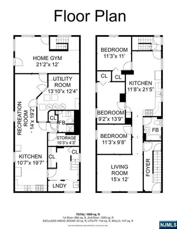 $2,600 | 140 Jackson Avenue, Woodland Park, NJ 07424