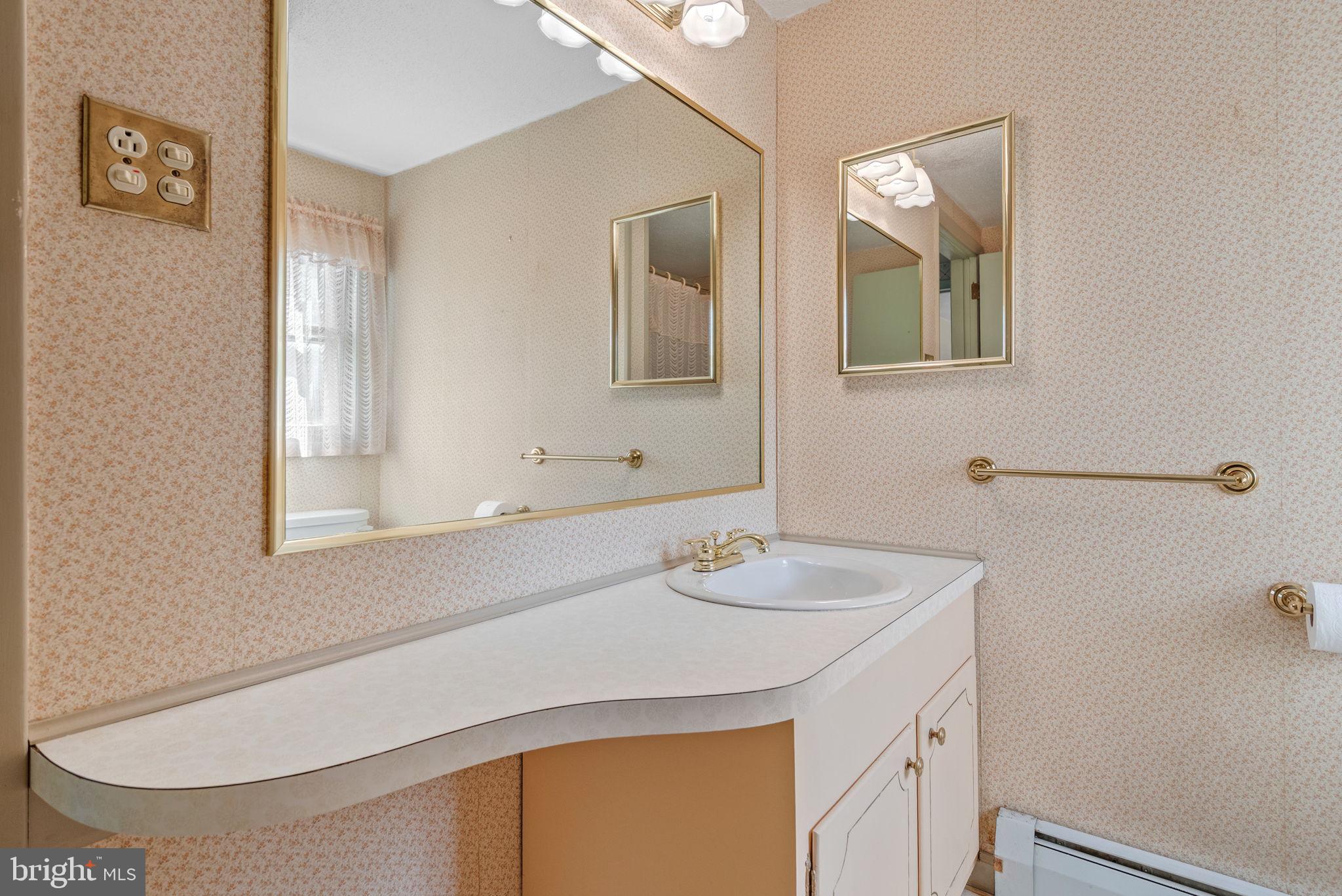 1818 Roxboro Road York, PA 17402 - Photo 31 of 39 a bathroom with a sink and a mirror
