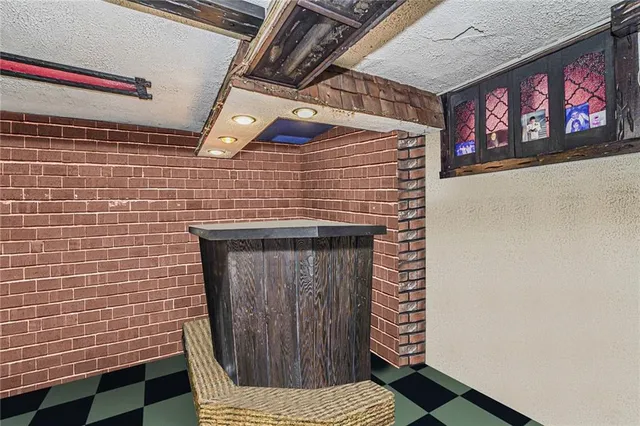 a view of an entryway door