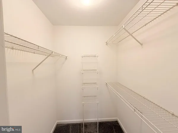 a view of walk in closet