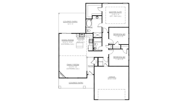 170 Capslock Trail, Unit JASPER FLOOR PLAN Pendleton, SC 29670 - Photo 14 of 14