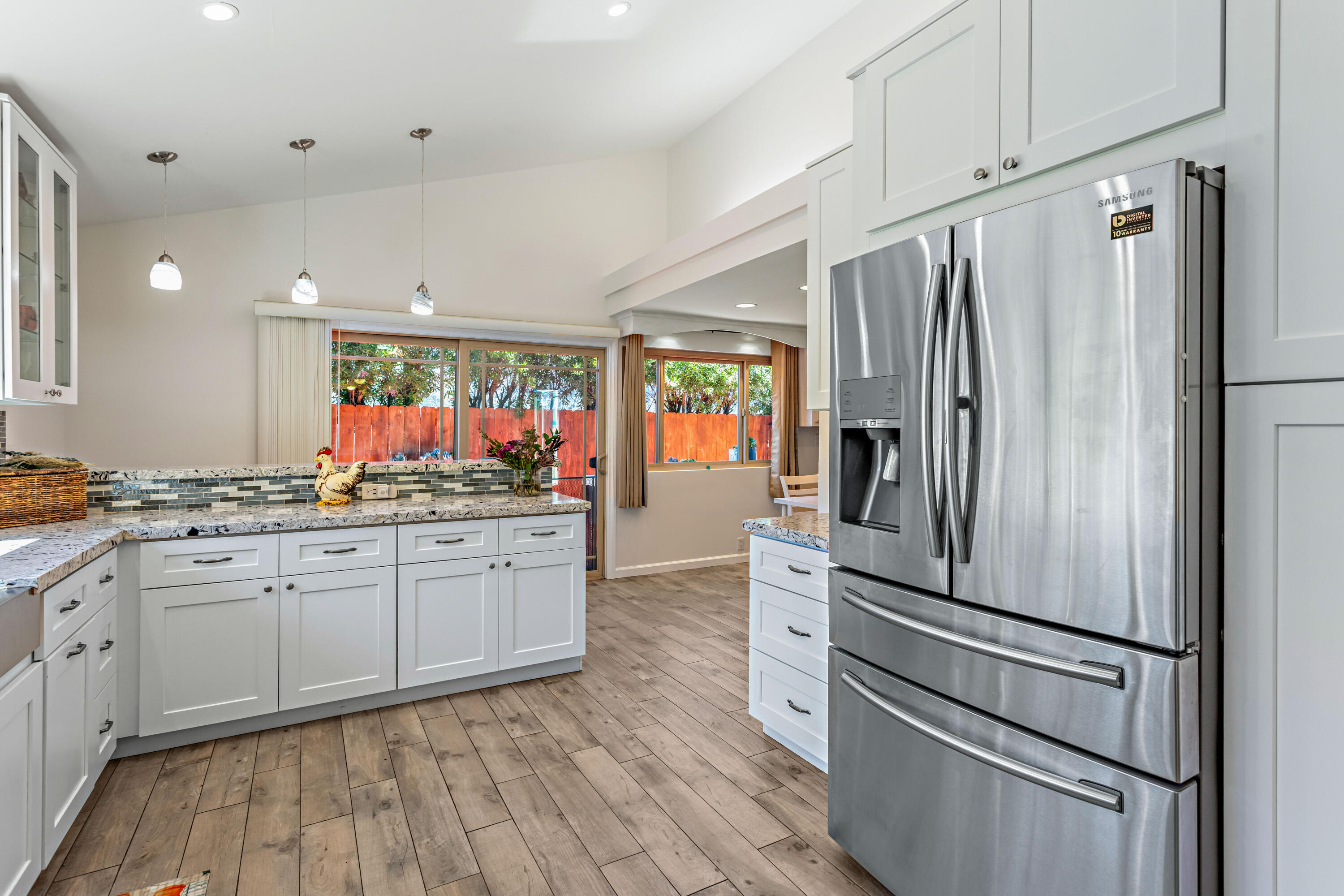 7295 Georgetown Road Goleta, CA 93117 - Photo 10 of 25 Kitchen toward patio