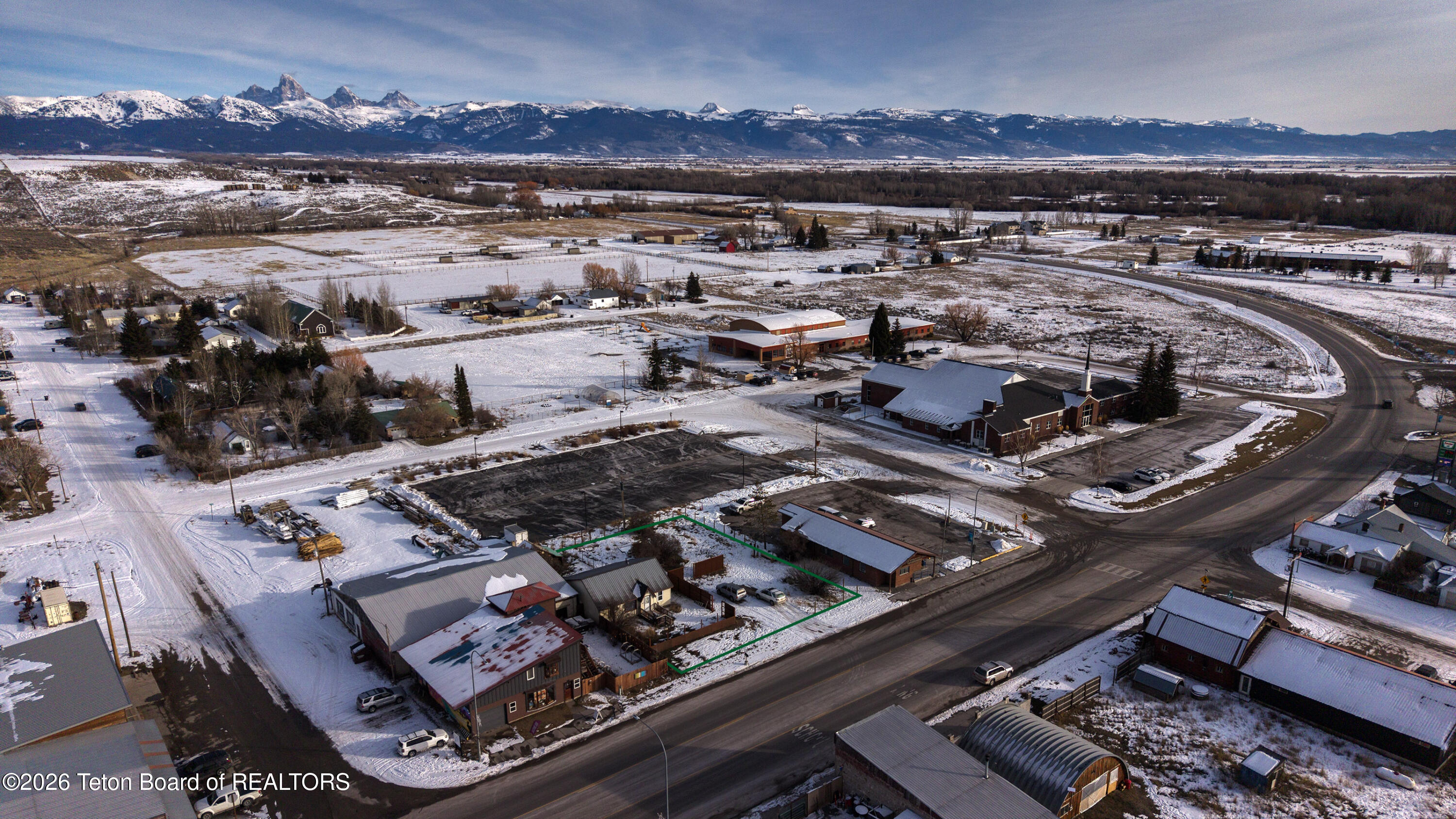 6247 South Main Street Tetonia, ID 83452 - Photo 2 of 18 South aspect aerial.