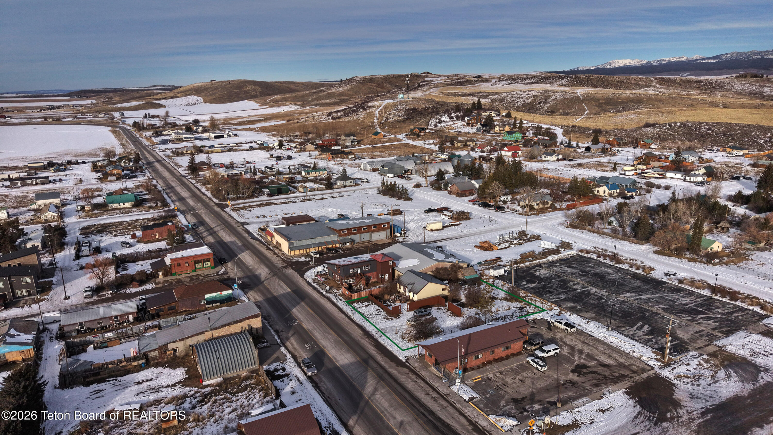 6247 South Main Street Tetonia, ID 83452 - Photo 3 of 18 North aspect aerial.