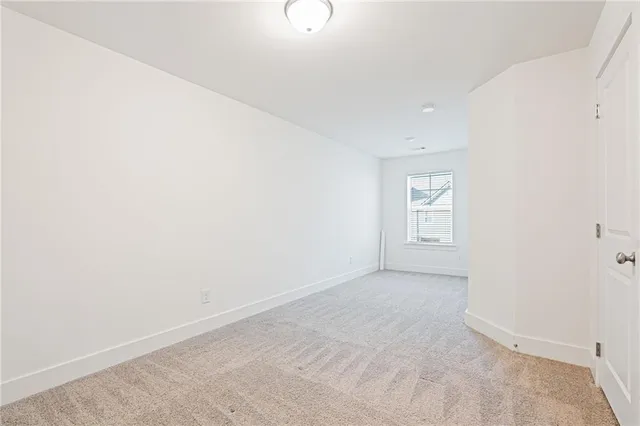 a view of empty room