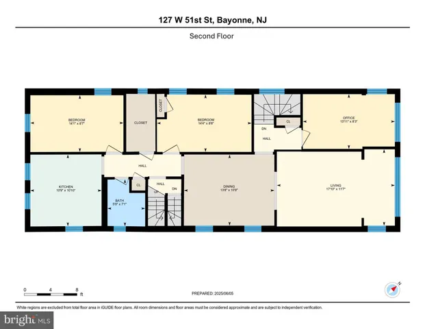 a picture of a room with a picture of a open white wall