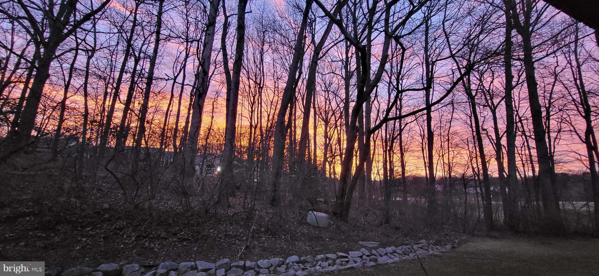 Sunset over Lake Barton