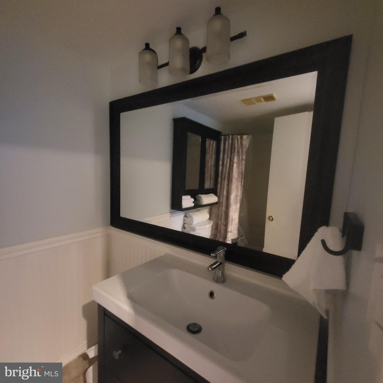 5800 Cove Landing Road, Unit 303 Burke, VA 22015 - Photo 47 of 84 a bathroom with a sink and a mirror
