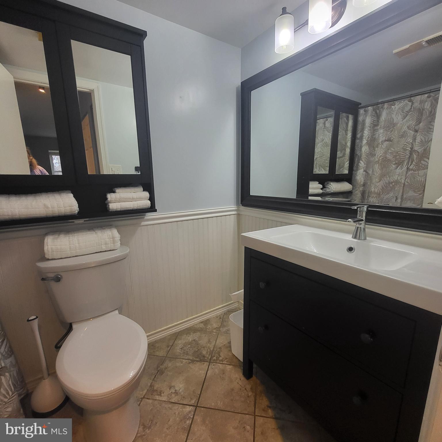 5800 Cove Landing Road, Unit 303 Burke, VA 22015 - Photo 48 of 84 a bathroom with a toilet sink and mirror