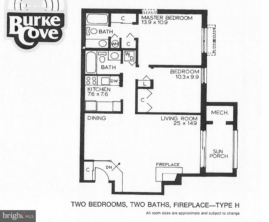 5800 Cove Landing Road, Unit 303 Burke, VA 22015 - Photo 84 of 84 Floor Plan