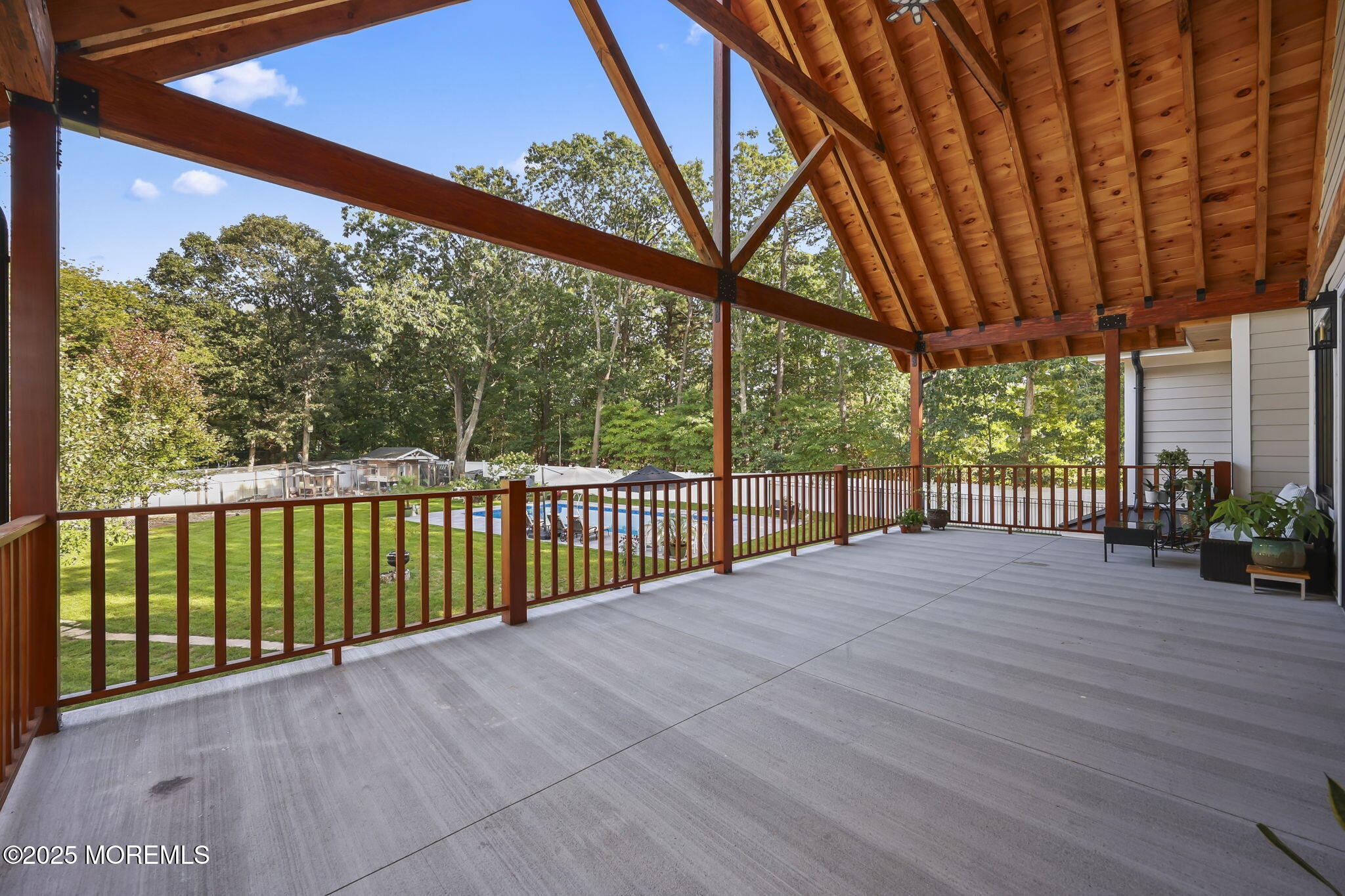 422 Green Grove Road Asbury Park, NJ 07712 - Photo 24 of 82 a view of backyard with green space and wooden fence