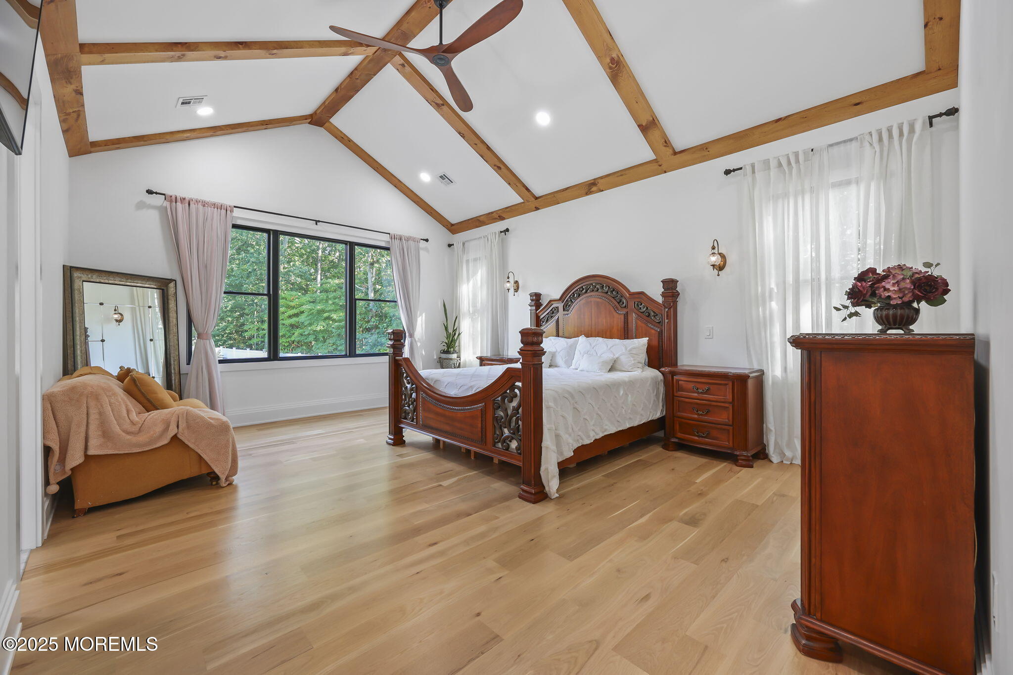 422 Green Grove Road Asbury Park, NJ 07712 - Photo 30 of 82 a bedroom with furniture and a large window