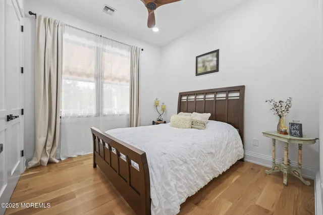 a view of a swimming pool with a lounge chair