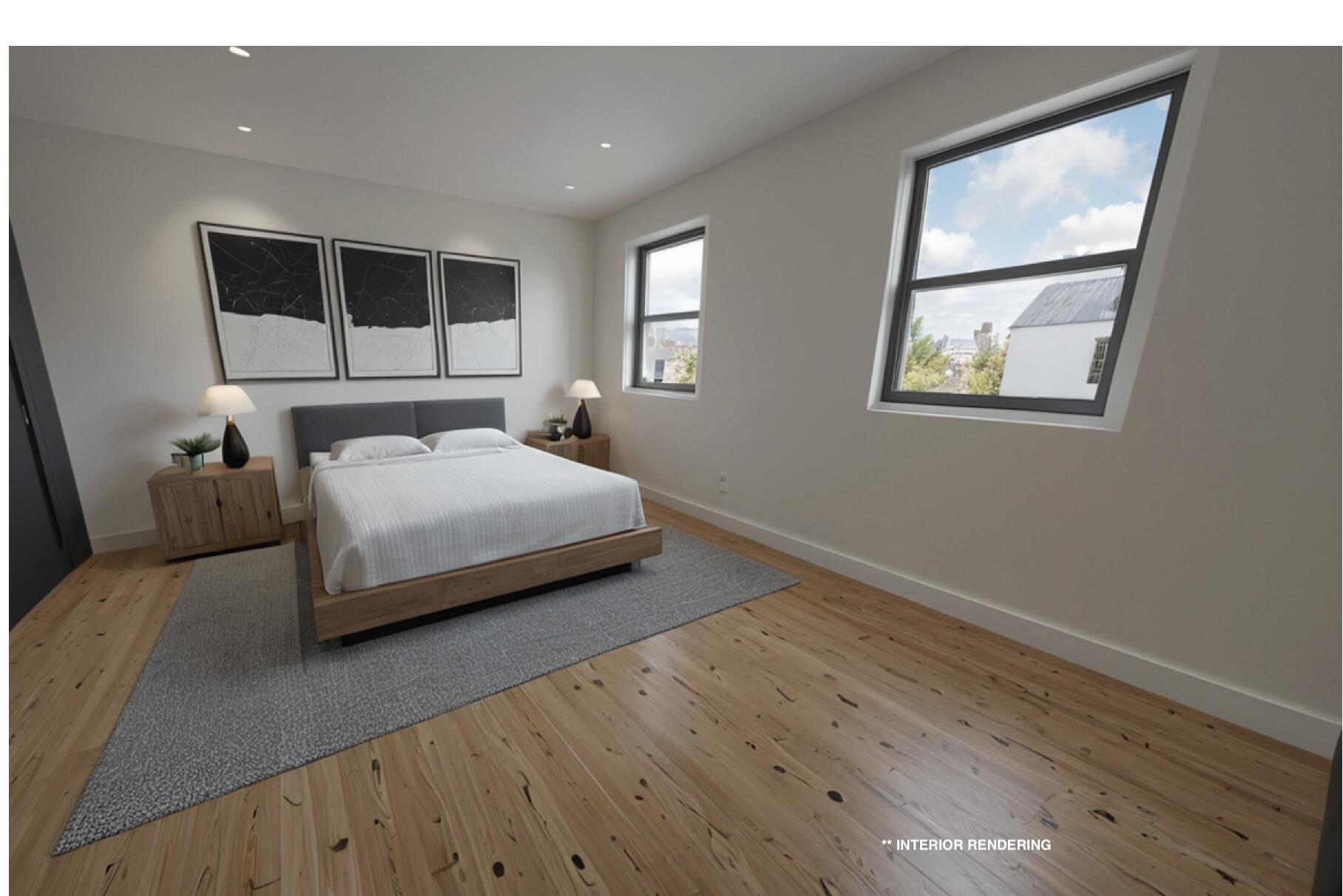 1850 North Warren Avenue Milwaukee, WI 53202 - Photo 20 of 25 Rendering - Back House Bedroom 1 (lower level)