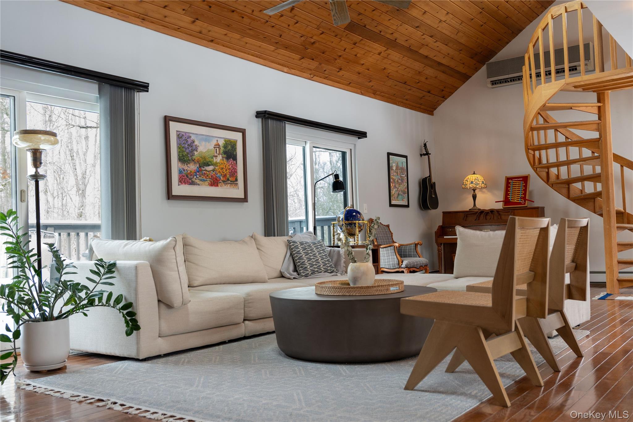 224 Last Road Middletown, NY 10941 - Photo 3 of 39 a living room with furniture a piano and a potted plant