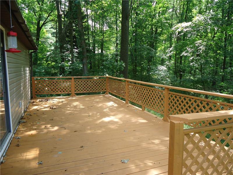 191 Allen Road Beaver Falls, PA 15010 - Photo 14 of 24 Huge rear deck.