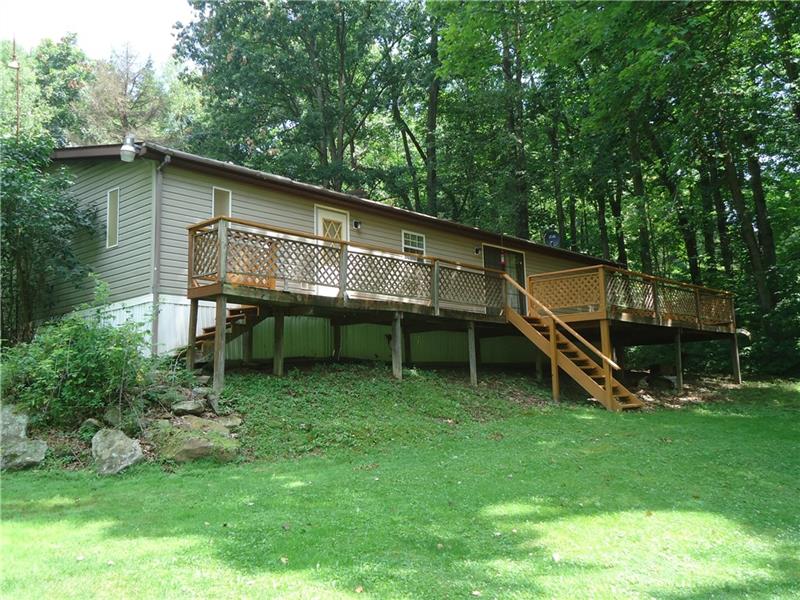 191 Allen Road Beaver Falls, PA 15010 - Photo 20 of 24 Deck showing both sets of stairs.