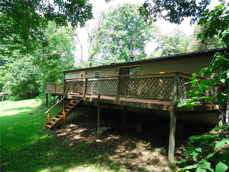 191 Allen Road Beaver Falls, PA 15010 - Photo 22 of 24 Another view of deck/rear of house.