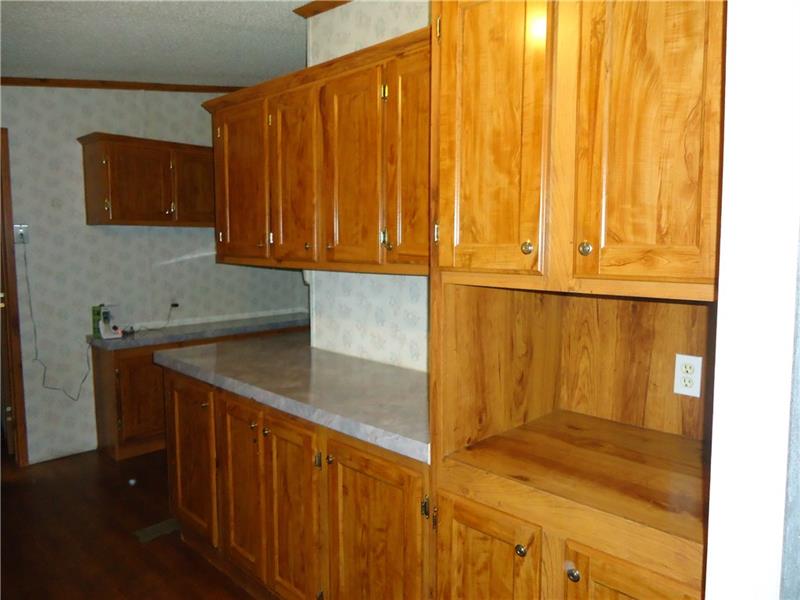 191 Allen Road Beaver Falls, PA 15010 - Photo 6 of 24 Built-in space for your microwave. Counter wraps around corner.