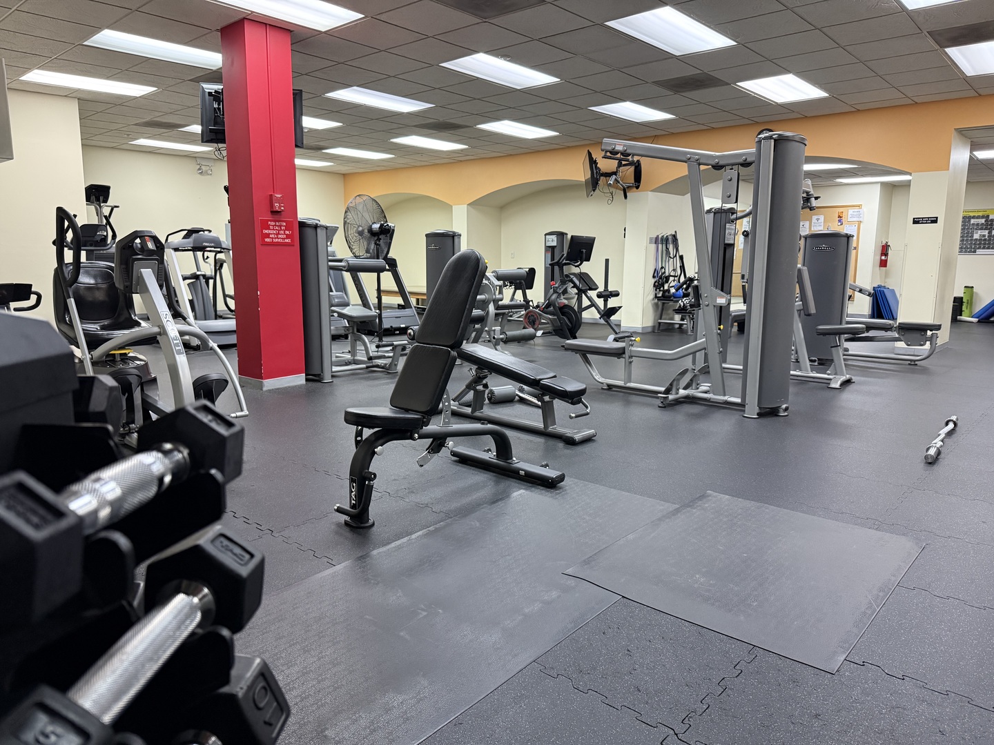 Undisclosed Address Chicago, IL 60657 - Photo 13 of 15 a view of a room with gym equipment