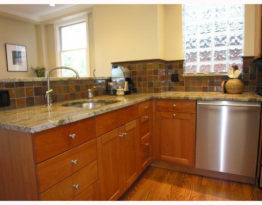 6519 Darlington Road Pittsburgh, PA 15217 - Photo 5 of 13 Kitchen. CHERRY CABINETS ~ GRANITE COUNTERTOPS ~ NEW HARDWOOD FLOORS