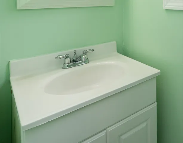 a close up of a sink