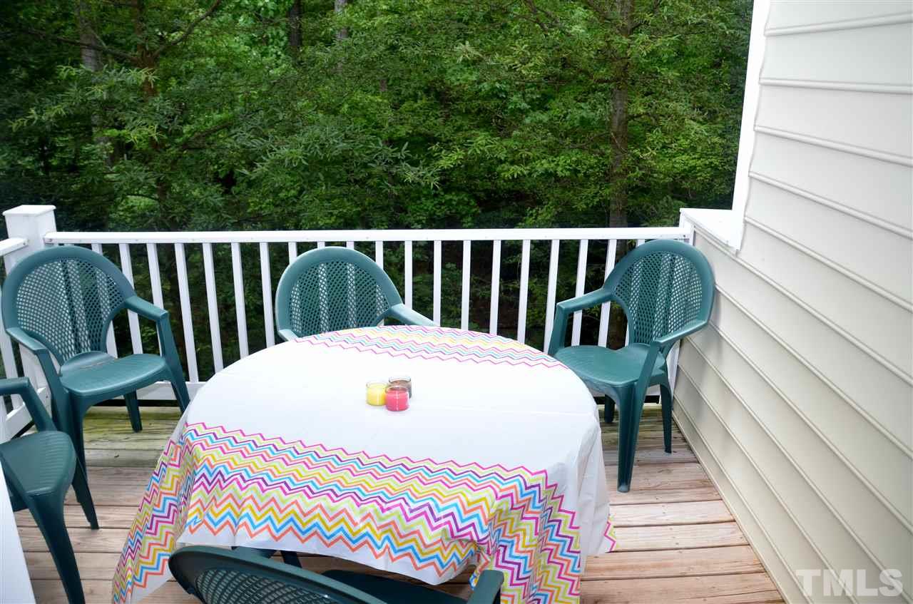 5045 Celtic Court Raleigh, NC 27612 - Photo 14 of 25 a view of a chairs and table in the balcony