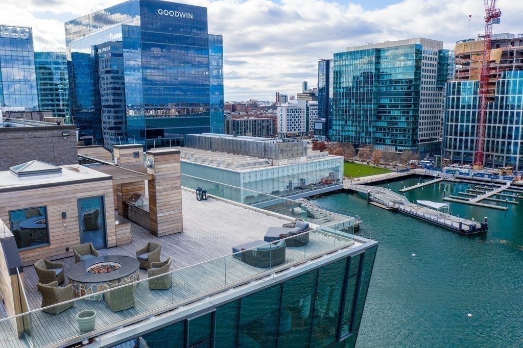 300 Pier 4 Blvd., Unit PHC Boston, MA 02210 - Photo 31 of 42 a view of a city with tall buildings