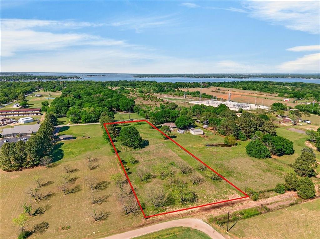0 East Will White Road Tool, TX 75143 - Photo 15 of 15 Overview of rural landscape featuring property parcel outlined