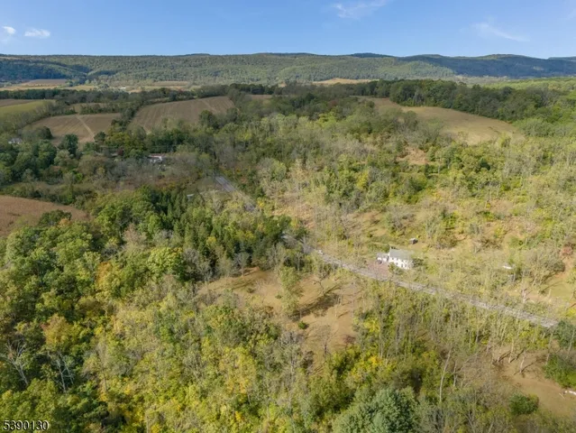 a view of lake and mountain